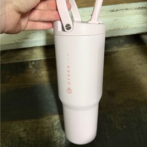 HydroJug Light Pink Insulated Travel Bottle with Handle